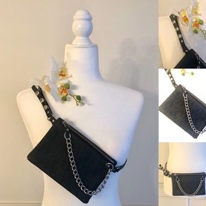 Michael Kors Belt Bag, fanny pack Black MK logo